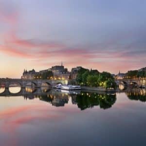 Photographie de paysage urbain à Paris au coucher du soleil – Fromentin Julien Photographie